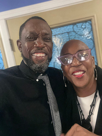 Jackie Harris and son, Alvin Harris